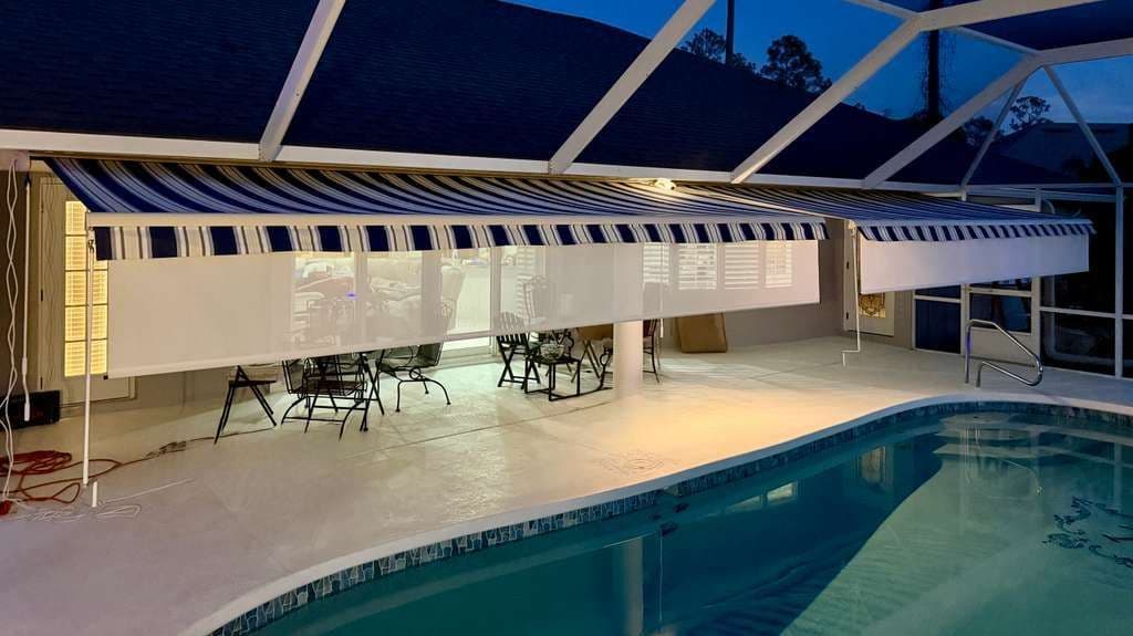 Awning in Lanai